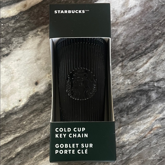 Starbucks Accessories - Starbucks Black Cold Cup Key Holder